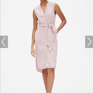 Gap shirtdress size L linen